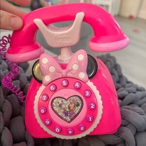 Disney Pink Minnie Mouse Toy Phone